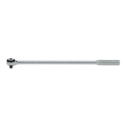 Stanley Products 1/2 in Round Head Long Handle Ratchets, Round 16 in, Polish, 1/EA, #J5454F