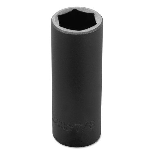 Stanley Products Torqueplus Deep Impact Sockets 1/2 in, 1/2 in Drive, 7/8 in, 6 Points, 1/EA #7328H
