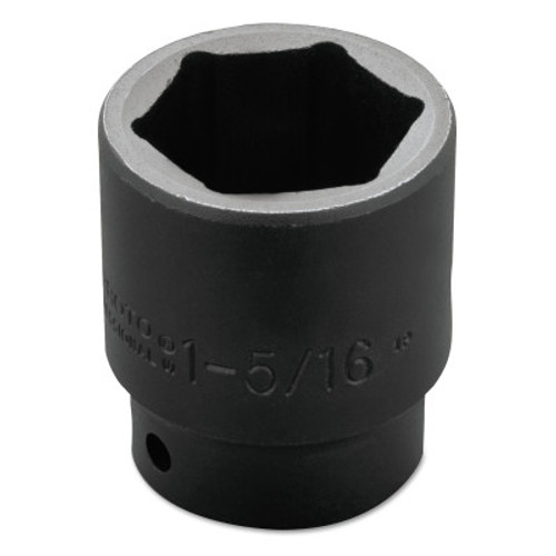 Stanley Products Torqueplus Impact Sockets, 1/2 in Drive, 1 5/16 in Opening, 6 Points, 1/EA, #J7442H