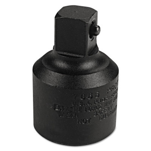 Stanley Products Impact Socket Adapters, 5/8" (female square); 1/2" (male square) drive, 1 7/8", 1/EA #7655