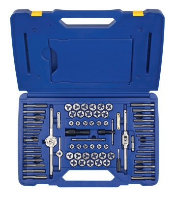Irwin Hanson® 76-pc Machine Screw/Fractional/Metric Tap & Hex Die