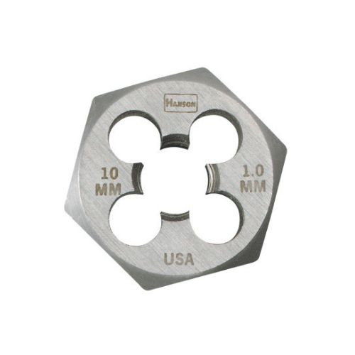 Irwin High Carbon Steel 1-7/16" Hexagon Metric Die, 14mm-2.0 #6952 (1/Pkg.)