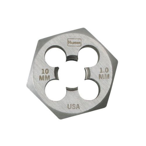 Irwin High Carbon Steel 1-13/16" Hexagon Metric Die, 24mm-3.0 #8569 (1/Pkg.)