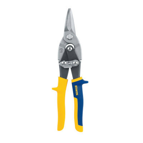 Irwin® Utility Snips, 1-5/16" Cut L, Aviation, Straight/Wide-Curve Cuts, #IR-2073113 (5/Pkg)