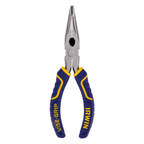 Irwin® Bent Nose Pliers, 8", Chromium Steel, #IR-2078228  (5/Pkg)