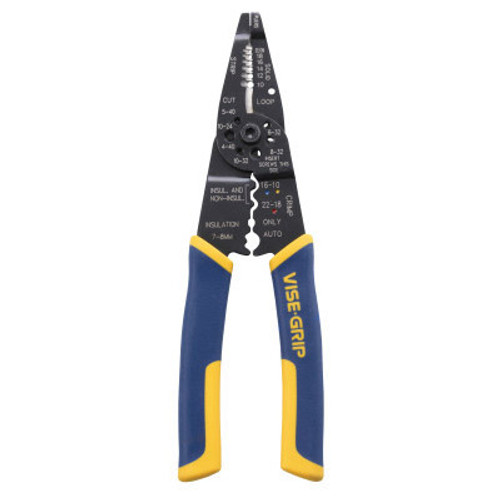 Irwin® Vise Grip® Multi-Tool Strippers/Crimpers/Cutters, 8", #IR-2078309 (5/Pkg)