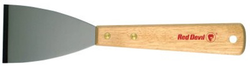 Red Devil 4100 Professional Series Burn-Off Scraping Knives, 3 in Wide, 6/CTN, #4153
