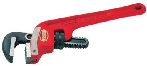 Ridgid Tool Company Heavy Duty Cast Iron Pipe Wrenches, Alloy Steel Jaw, 6in, 1/EA, #31050