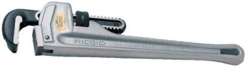 Ridgid Tool Company Aluminum Straight Pipe Wrench, 810, 10 in, 1/EA, #31090