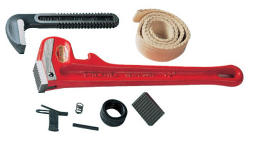 Ridgid Tool Company Pipe Wrench Replacement Parts, Heel Jaw & Pin Assembly, Size 8, 1/EA, #31585