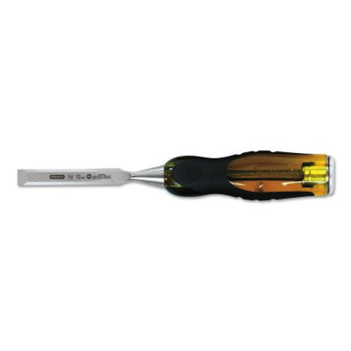 Stanley Products Fatmax Short Blade Chisels, 9 in Long, 1/2 in Cut each, 1/EA, #16975