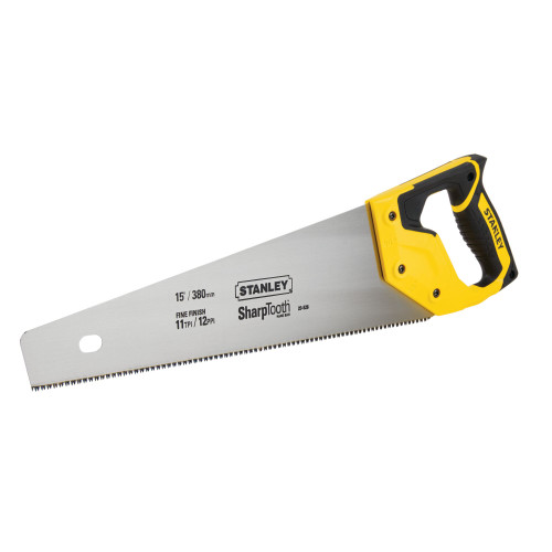 Stanley Products 15" Finish Cut SharpTooth Saw, 11 TPI #20-526 (4/Pkg.)