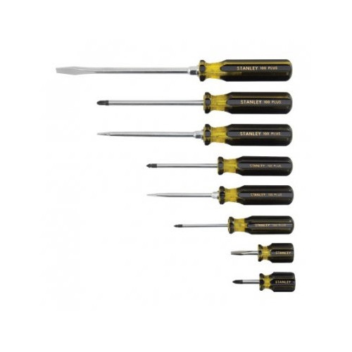 Stanley Products Vinyl Grip Screwdriver Set #66-569 (8 Piece)