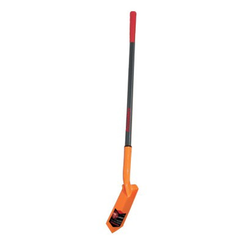 The AMES Companies, Inc. Heavy Duty Trenching/Cleanout Shovels, 11 in X 4 in Blade, Fiberglass Handle, 6/EA, #47034