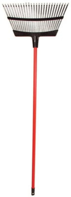 The AMES Companies, Inc. Lawn and Leaf Rake, 20 in Poly-Steel Blade, 48 in Hardwood Handle, 1/EA, #64025
