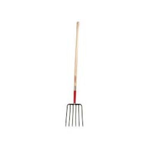 The AMES Companies, Inc. Manure Forks, w/Flex-Beam, 6-oval tine, 48 in handle, 3/EA, #74124