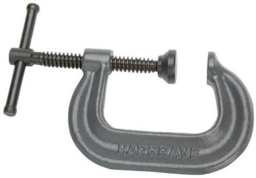 JPW Industries Columbian Economy Drop Forged C-Clamps, Sliding Pin, 2 in Throat Depth, 1/EA, #20301