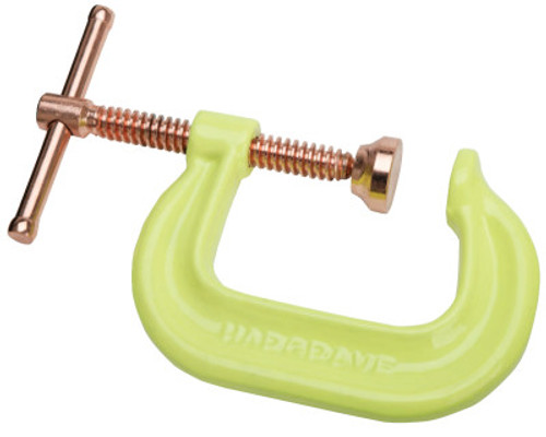 JPW Industries Hargrave 400-CS Series C-Clamps, Sliding Pin, 2 3/8 in Throat Depth, 1/EA, #20481