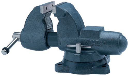 JPW Industries Combination Pipe & Bench Vise, 3-1/2 in Jaw, 4-1/2 in Throat, Swivel Base, 1/EA, #28825