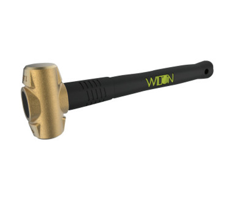 JPW Industries B.A.S.H Unbreakable Handle Brass Sledge Hammers, 16 in, 4 lb, Unbreakable Handle, 1/EA, #90416