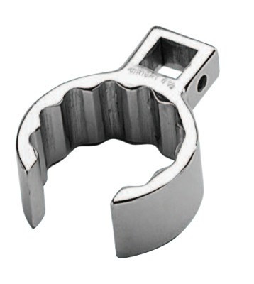 Wright Tool 1/2" Dr. Flare Nut Crowfoot Wrenches, 1 1/2 in Opening, 12 Pt, 1/EA, #1086