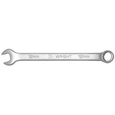 Wright Tool 12 Point Flat Stem Metric Combination Wrenches, 7 mm Opening, 132.26 mm, 1/EA, #1107MM
