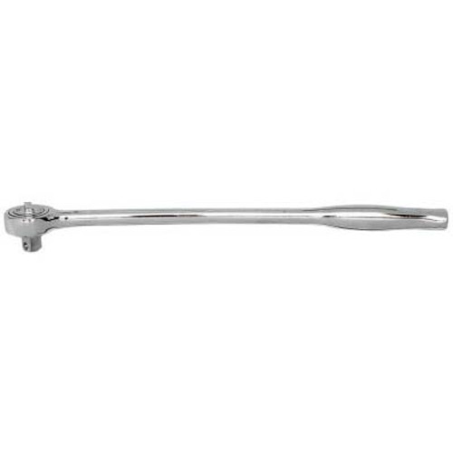 Wright Tool 1/2 in Drive Ratchets, Round 15 in, Chrome, Contour Handle, 1/EA, #4494