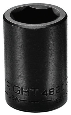 Wright Tool 1/2" Dr. Standard Impact Sockets, 1/2 in Drive, 1 5/16 in, 12 Points, 1/EA, #4892