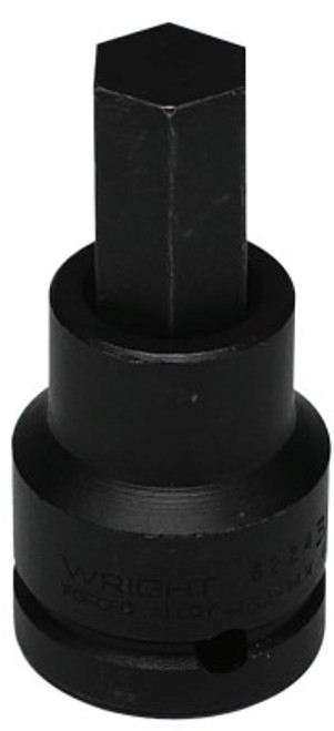 Wright Tool 3/4" Dr. Hex Bit Sockets, 3/4 in Drive, 1 in Tip, 1/EA, #6232