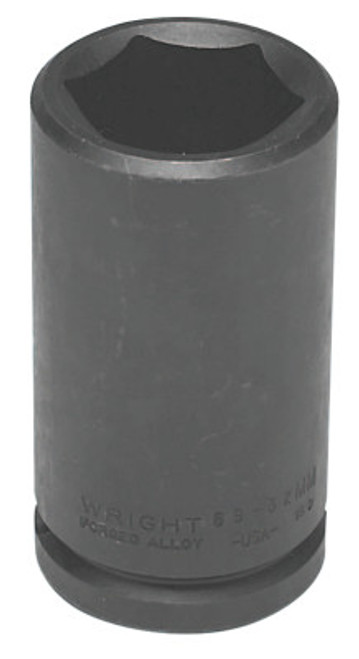 Wright Tool 3/4" Dr. Deep Impact Sockets, 3/4 in Drive, 1 5/8 in, 6 Points, 1/EA, #6692