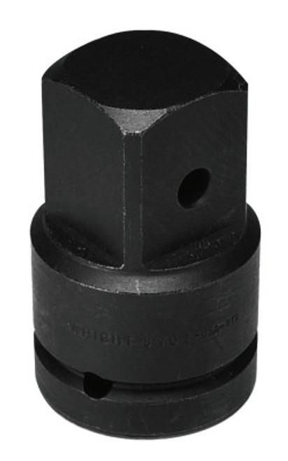 Wright Tool Impact Adapters, 1 in (female square); 1 1/2 in (male square) drive, 3 1/2 in, 1/EA, #8902