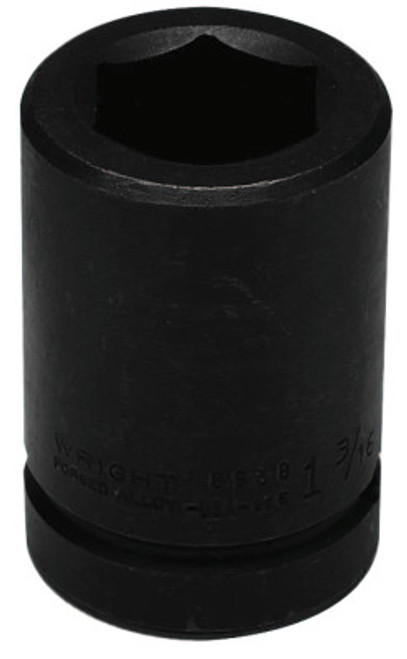 Wright Tool 1" Dr. Deep Impact Sockets, 1 in Drive, 3/4 in, 6 Points, 1/EA, #8924