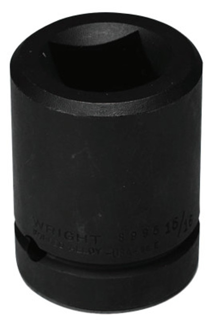 Wright Tool 1" Dr. Budd Wheel Impact Sockets, 1 in Drive, 1 1/2 in, Long Length, 1/EA, #8991