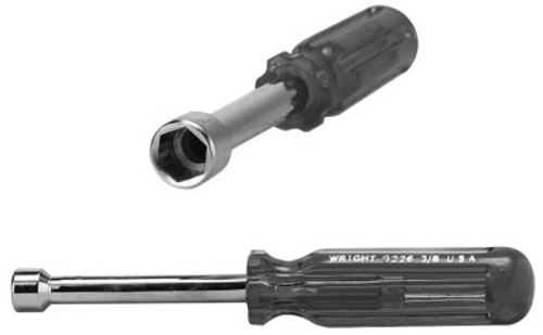 Wright Tool Hollow Shaft Nutdriver, 7/16 in, 1/EA, #9227
