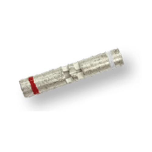 26-24 AWG to 22-18 AWG Non-Insulated Step Down Butt Connector (100/Pkg.) 26-24 AWG to 22-18 AWG Non-Insulated Step Down Butt Connector (100/Pkg.)