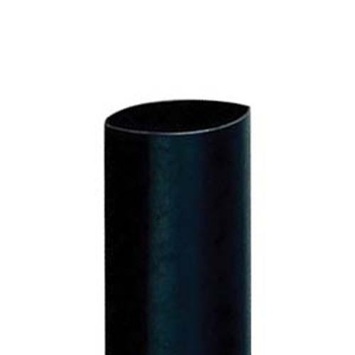 Heat Shrink Tubing - 1/8" 3:1 4ft. Cut Length -  Adhesive Lined - Black (100/Pkg.)