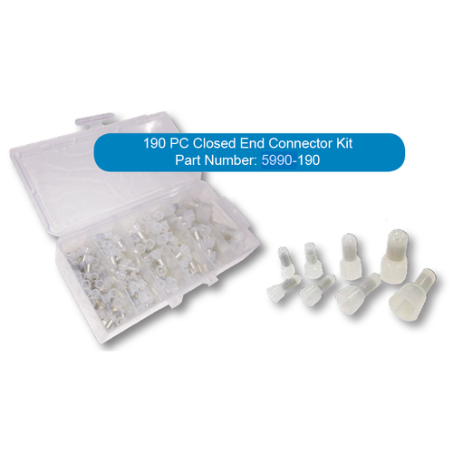 190 PC Closed End Connector Box Kit