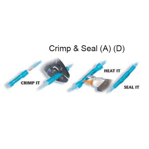 16-14 AWG Heat Shrink Fully Vinyl Insulated NYAX .157 Female Quick Connect (100/Pkg.) 16-14 AWG Heat Shrink Fully Vinyl Insulated NYAX .157 Female Quick Connect (100/Pkg.)