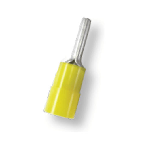 12-10 AWG 2-pc Nylon Insulated w/Sleeve Pin Terminal (1000/Bulk Pkg.) 12-10 AWG 2-pc Nylon Insulated w/Sleeve Pin Terminal (1000/Bulk Pkg.)