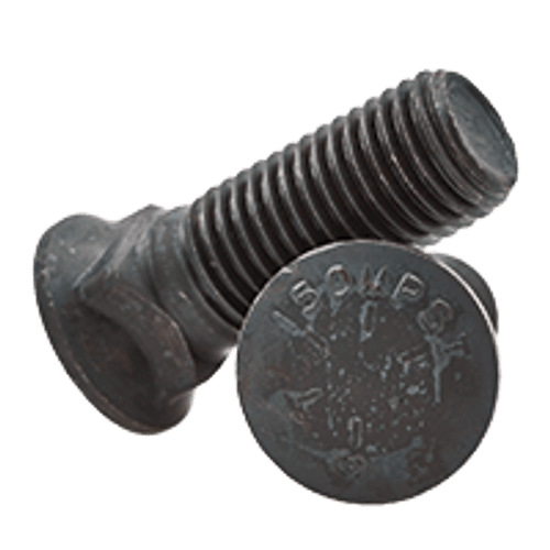 5/8"-11 x 2-3/4" Grade 8 Dome Head No.3 Plow Bolt 150,000 Psi, Plain (150/Bulk Pkg.)