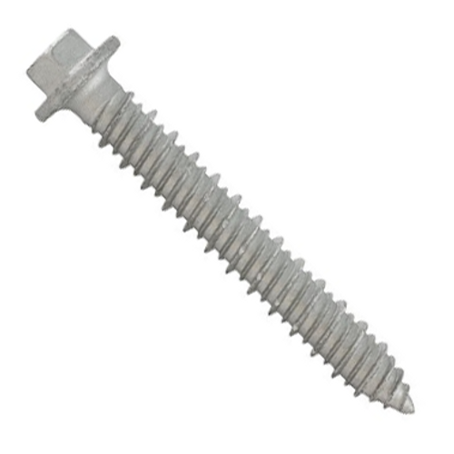 DeWalt UltraCon Concrete Screw Anchor 5/16" X 2 1/4": Light/Medium Duty, Hex Washer Head, Silver (1000/Pkg.) #DFM5ELG486