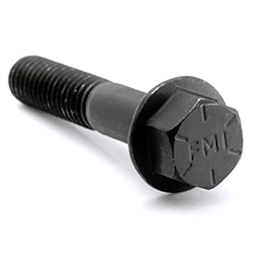 3/8"-16 x 1" Grade 8 Frame Bolt, Non-Indented, Non-Serrated, Zinc Yellow (650/Bulk Pkg.)