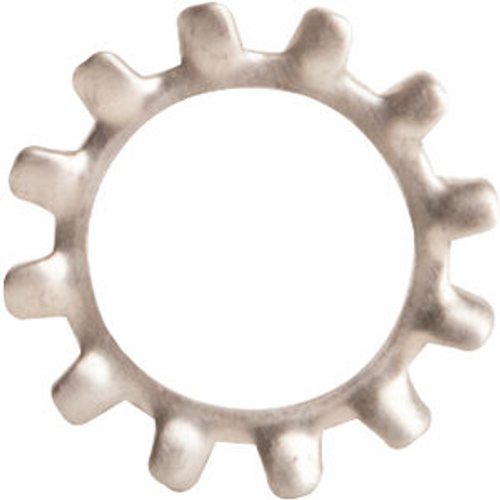 M12 Type A External Tooth Lockwasher Stainless Steel A2 (18-8) Type A (100/Pkg.)