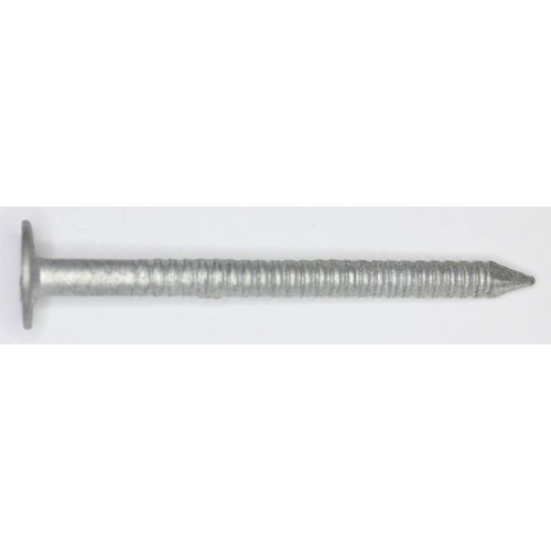 Hot-Dip Galvanized Ring Shank Asphalt & Fiberglass Shingle Nails, 1", 250 Nails/lb., 50 Lb. Box