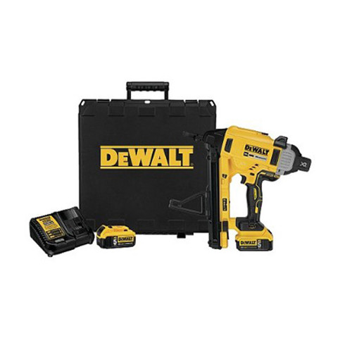 DeWalt Cordless Nail Gun, 20V MAX* XR? 1" Magazine Concrete Nailer Kit #DCN891P2