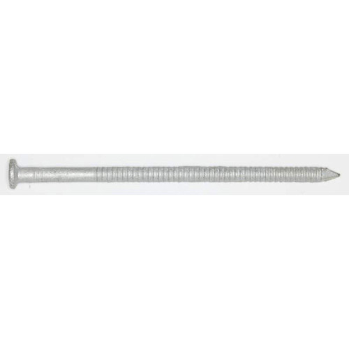 Hot-Dip Galvanized Hardened Ring Shank Post-Frame Nails, 3-1/2", 54.0 Nails/lb., 50 Lb. Box