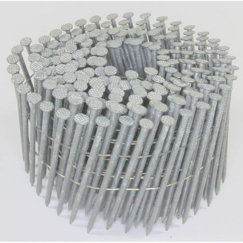 15 Degree, Wire Collated, Hot-Dip Galvanized Fiber Cement Siding Nails, 2", Smooth Thread, (3,200/Carton), #CLWHD115015