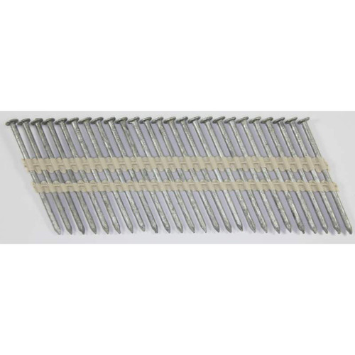 20 Degree, Stick Collated Hot-Dip Galvanized Plain Shank Box & Siding Nails, 3-1/2", (1,100/Carton), #CS2091015