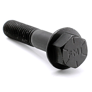 5/8"-11 x 2-1/4" Grade 8 Frame Bolt, Non-Indented, Non-Serrated, 1-1/2" Thread, Zinc Yellow