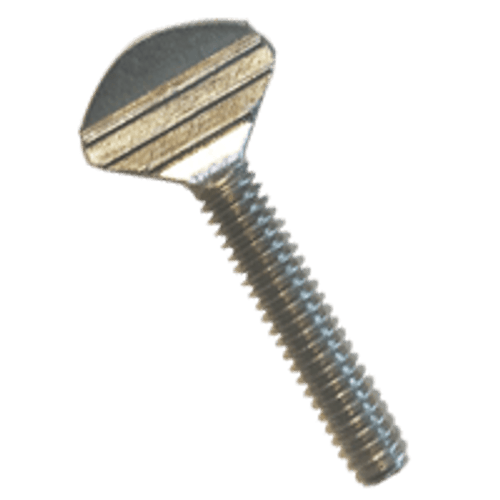 #10-24 x 3/4" Stainless Steel 18-8 Regular Thumb Screws, Type B (Without Shoulder) (500/Pkg.)